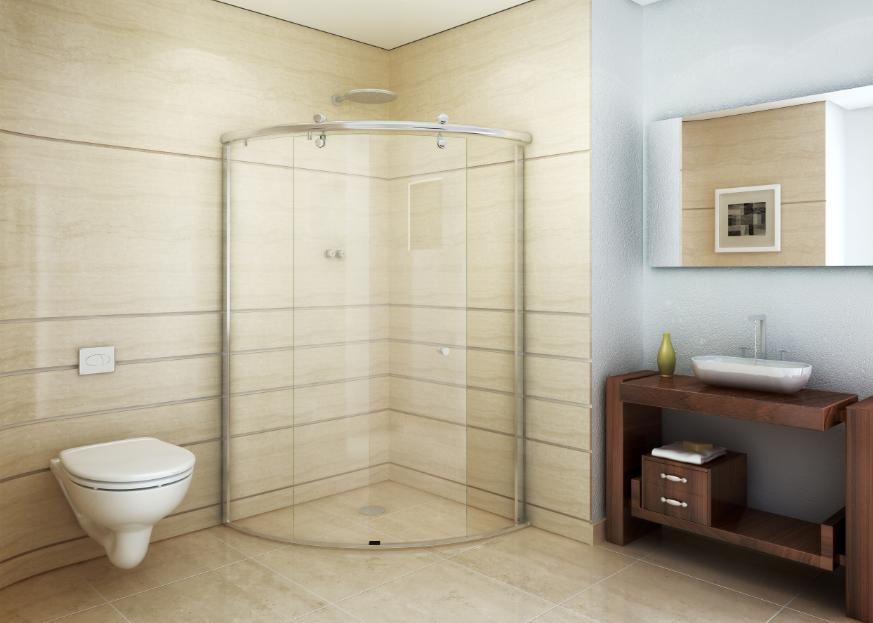 Porta De Correr Canto (Formato  - Vidrotec Door