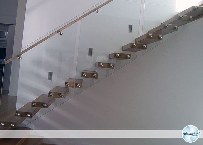 Guarda Corpo de Escada - Vidrotec Door